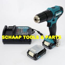12 V Max Boor- klopboor- en schroefmachine met snelspanboorhouder en 2x 2.0 Ah accu's in M-Box | HP333DSAJ